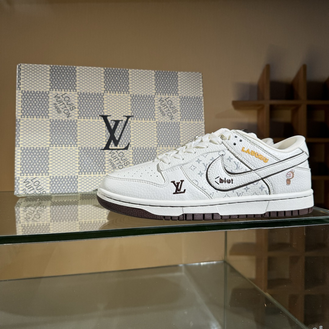 280 Nike SB Dunk Low 三方联名 白咖啡 高端定制 低帮休闲板鞋 SC0601-456