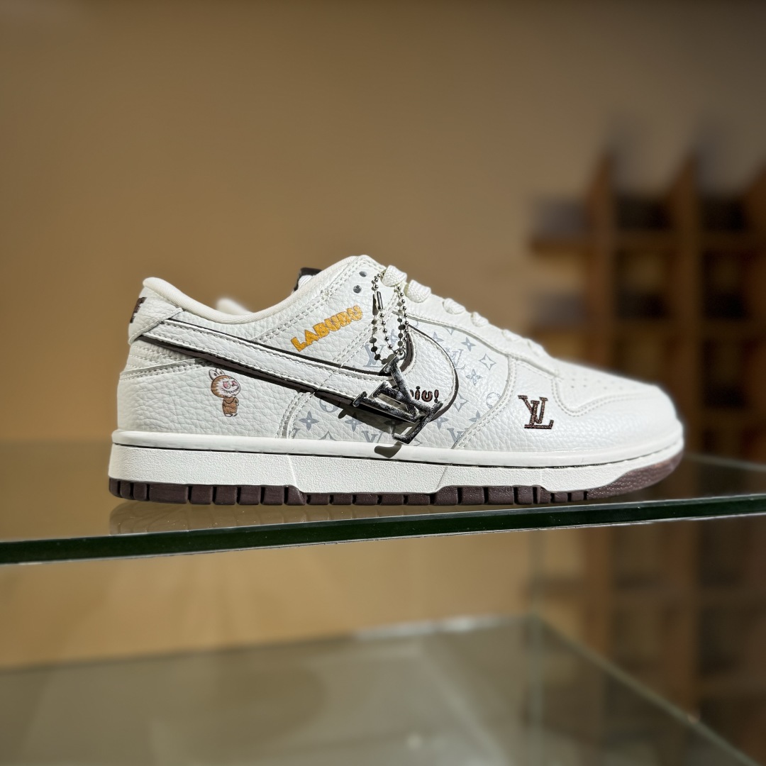 280 Nike SB Dunk Low 三方联名 白咖啡 高端定制 低帮休闲板鞋 SC0601-456