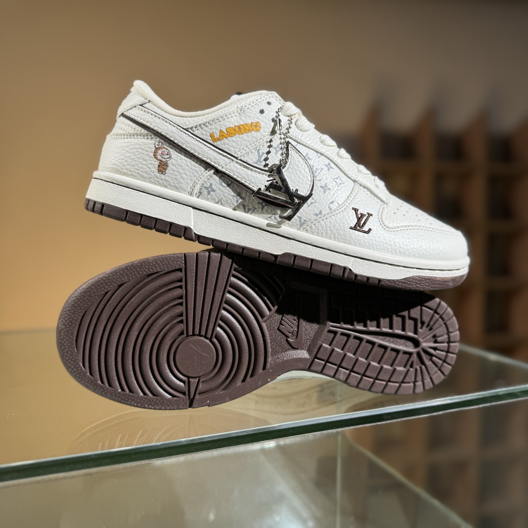 280 Nike SB Dunk Low 三方联名 白咖啡 高端定制 低帮休闲板鞋 SC0601-456