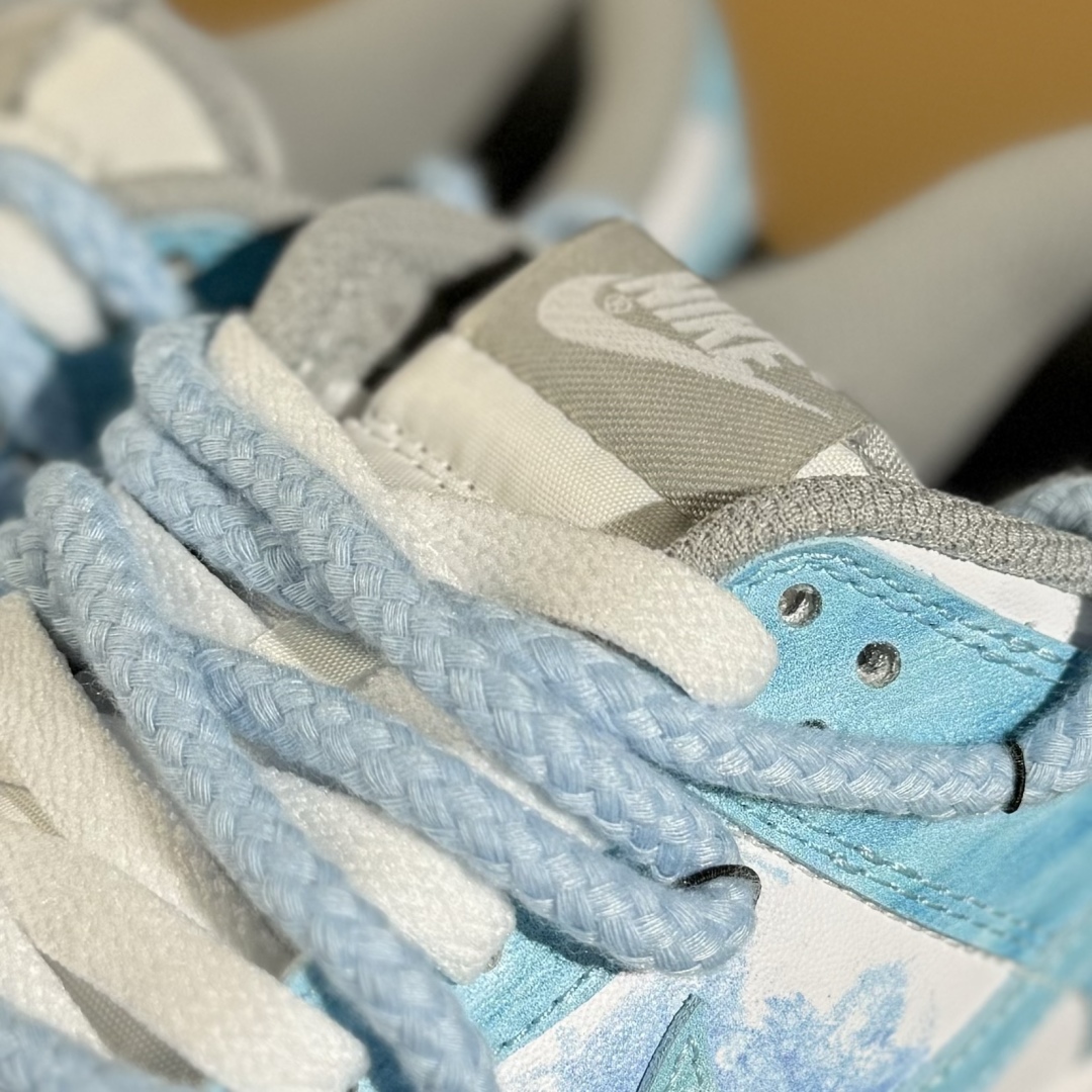 280 Nike SB Dunk Low 海洋蓝 绑带 低帮休闲板鞋 HF5441-105 尺码：40 40.5 41 42 42.5 43 44 44.5 45 46