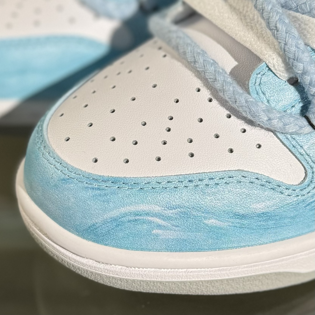 280 Nike SB Dunk Low 海洋蓝 绑带 低帮休闲板鞋 HF5441-105 尺码：40 40.5 41 42 42.5 43 44 44.5 45 46