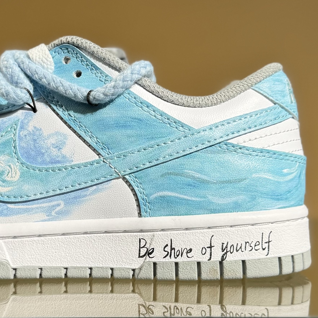 280 Nike SB Dunk Low 海洋蓝 绑带 低帮休闲板鞋 HF5441-105 尺码：40 40.5 41 42 42.5 43 44 44.5 45 46