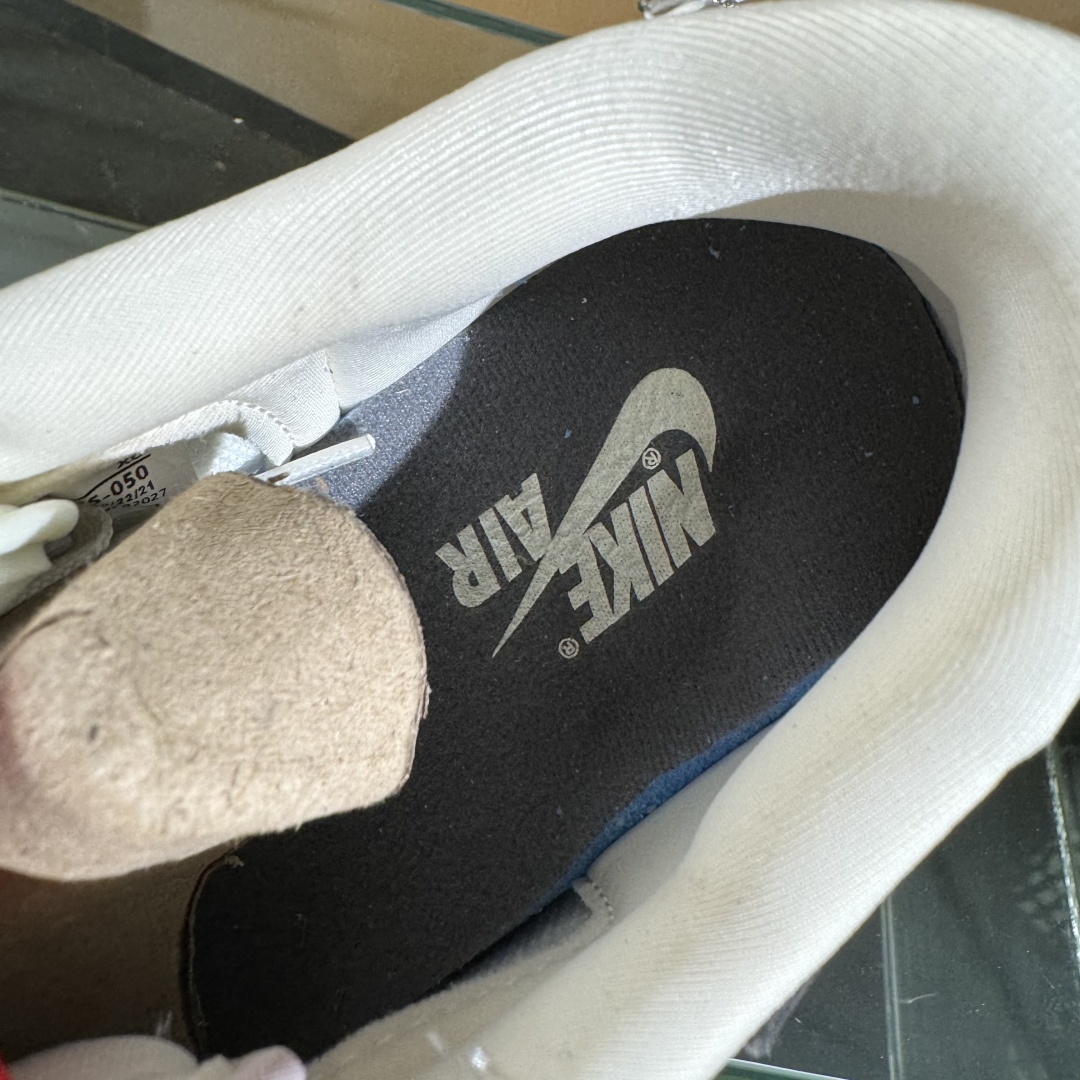 280 Travis Scott x Fragment Design x Air Jordan 1 Low SP AJ1 乔1 Supreme联名 米白暗花 低帮文化休闲板鞋 XS2025-050