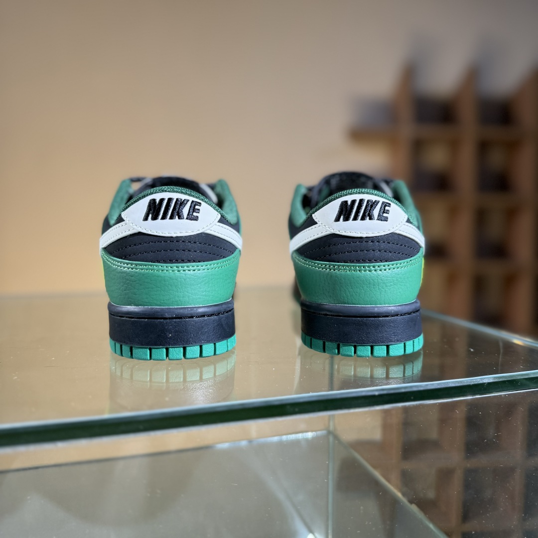 280 Nike SB Dunk Low Bape联名 米黑绿双勾  低帮休闲板鞋 QW5836-015