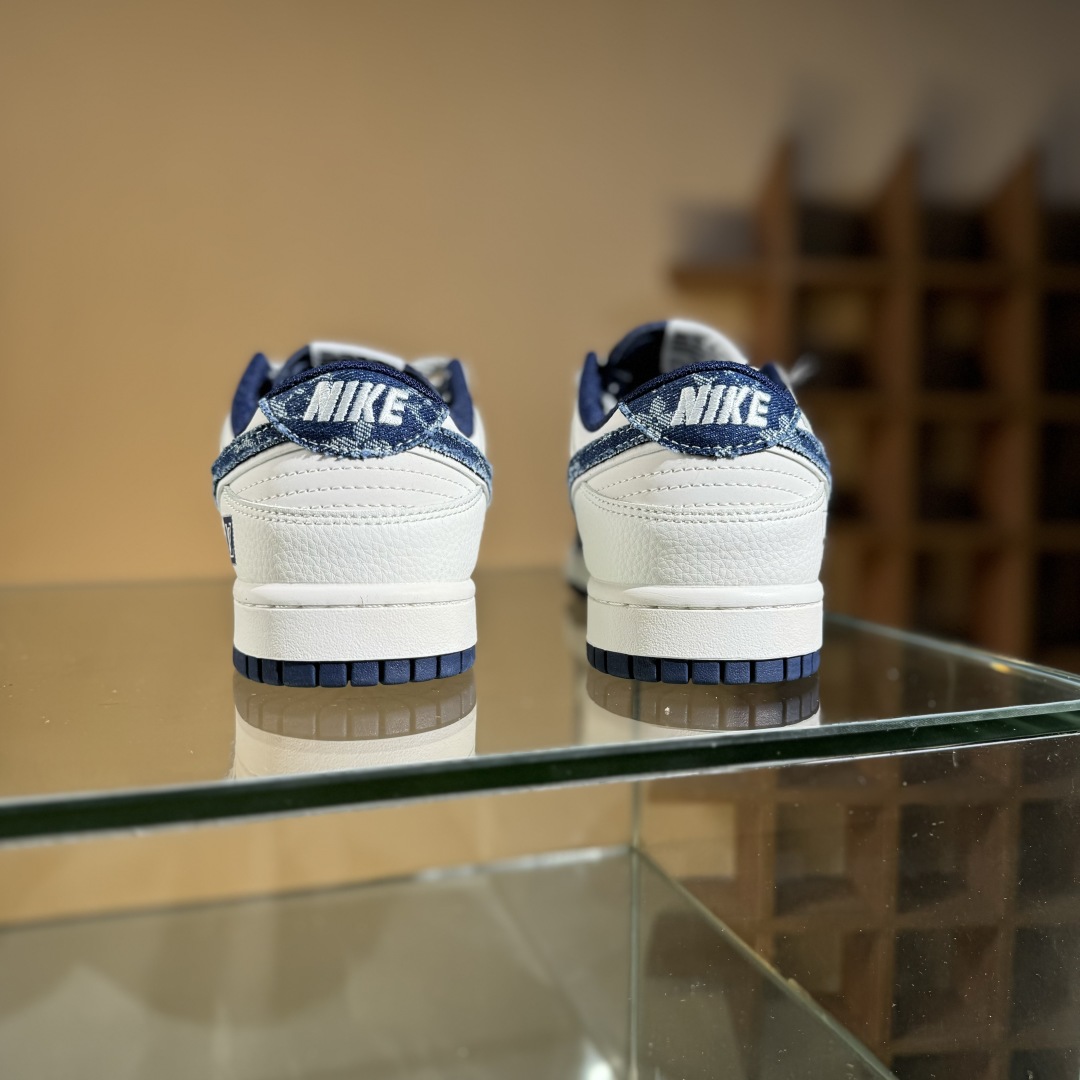 280 Nike SB Dunk Low LV联名 米蓝布小勾  低帮休闲板鞋 YX5066-386