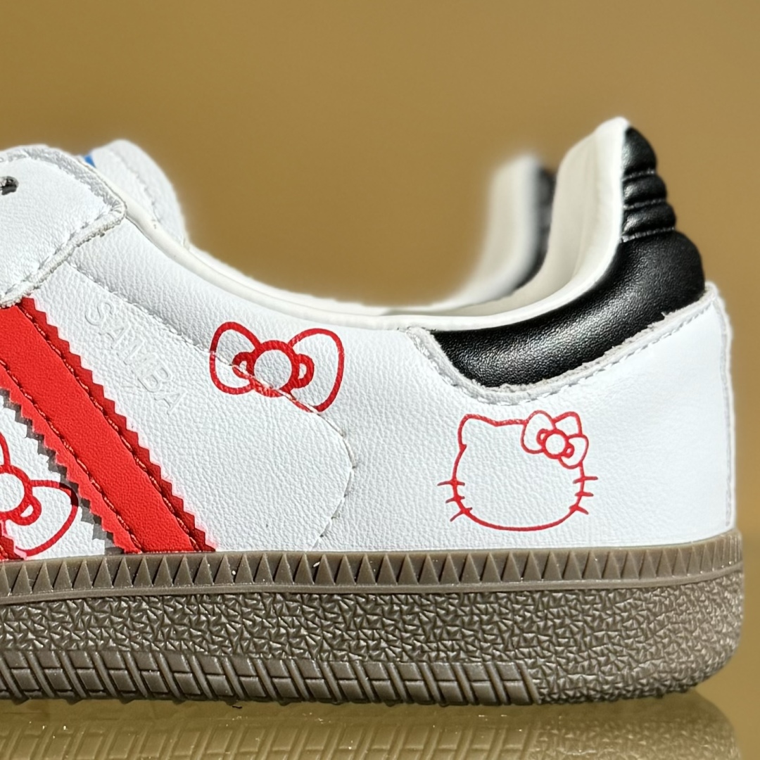 140 阿迪达斯三叶草AdidOriginals Samba 桑巴舞系列绅士德训足球风百搭低帮休闲运动板鞋 B75806