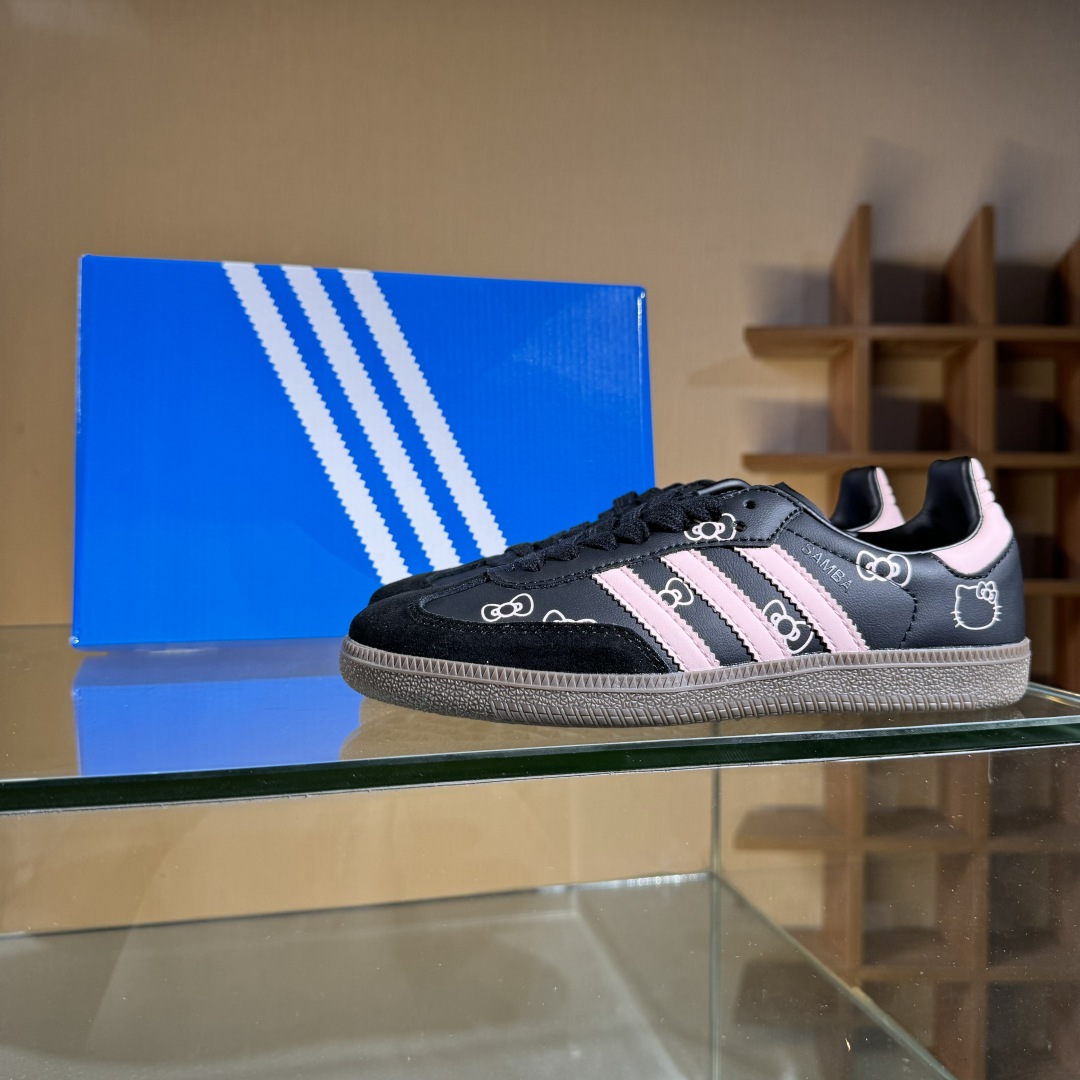 140 阿迪达斯三叶草AdidOriginals Samba 桑巴舞系列绅士德训足球风百搭低帮休闲运动板鞋 B75807