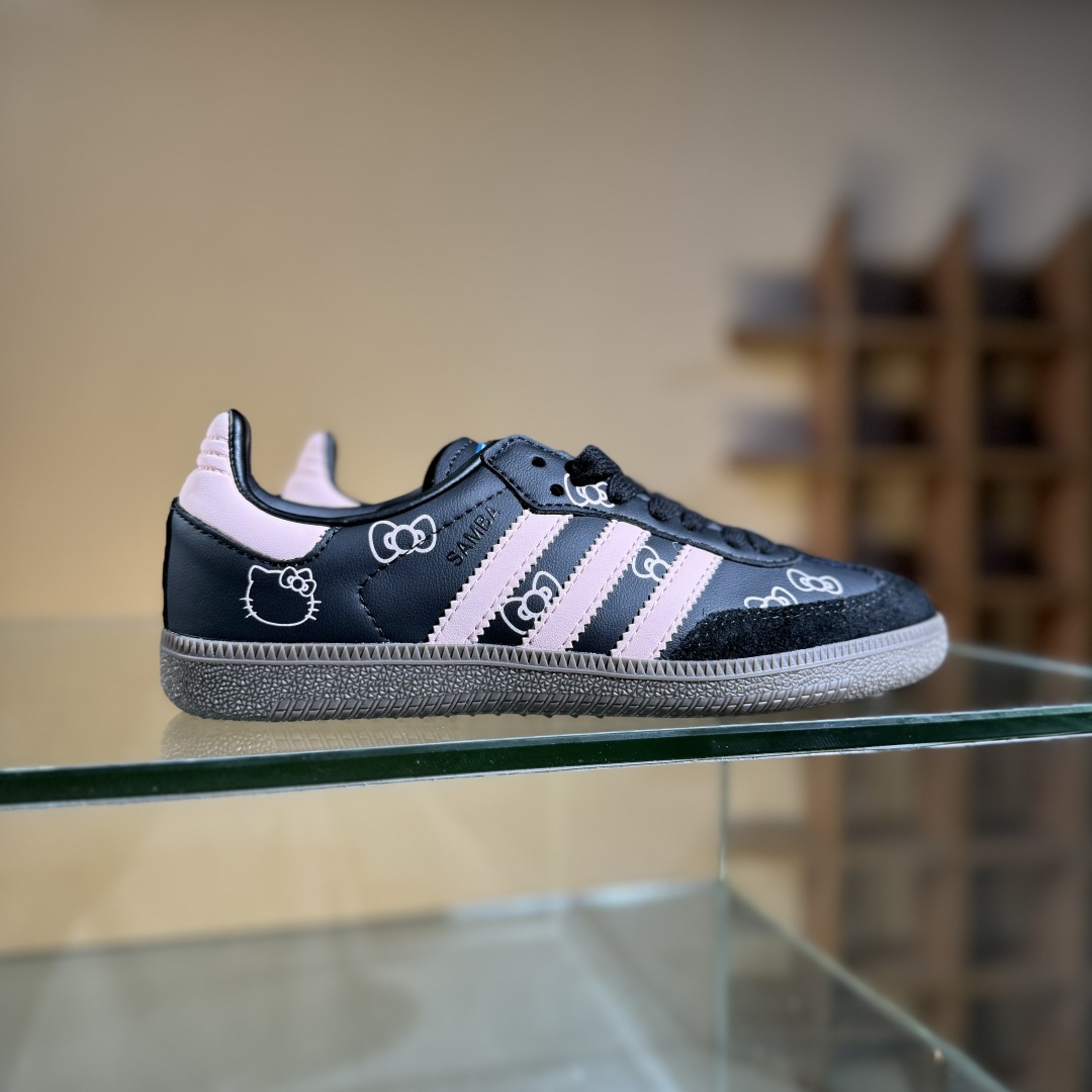 140 阿迪达斯三叶草AdidOriginals Samba 桑巴舞系列绅士德训足球风百搭低帮休闲运动板鞋 B75807