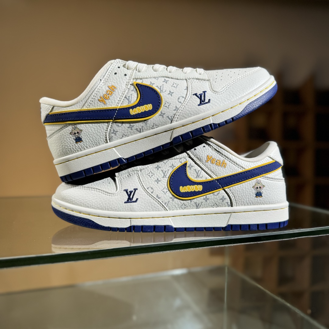 280 Nike SB Dunk Low 三方联名 白蓝 高端定制 低帮休闲板鞋 SC0601-457