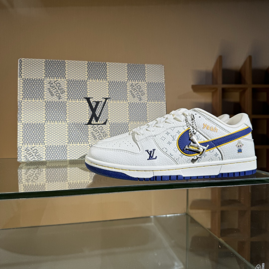 280 Nike SB Dunk Low 三方联名 白蓝 高端定制 低帮休闲板鞋 SC0601-457