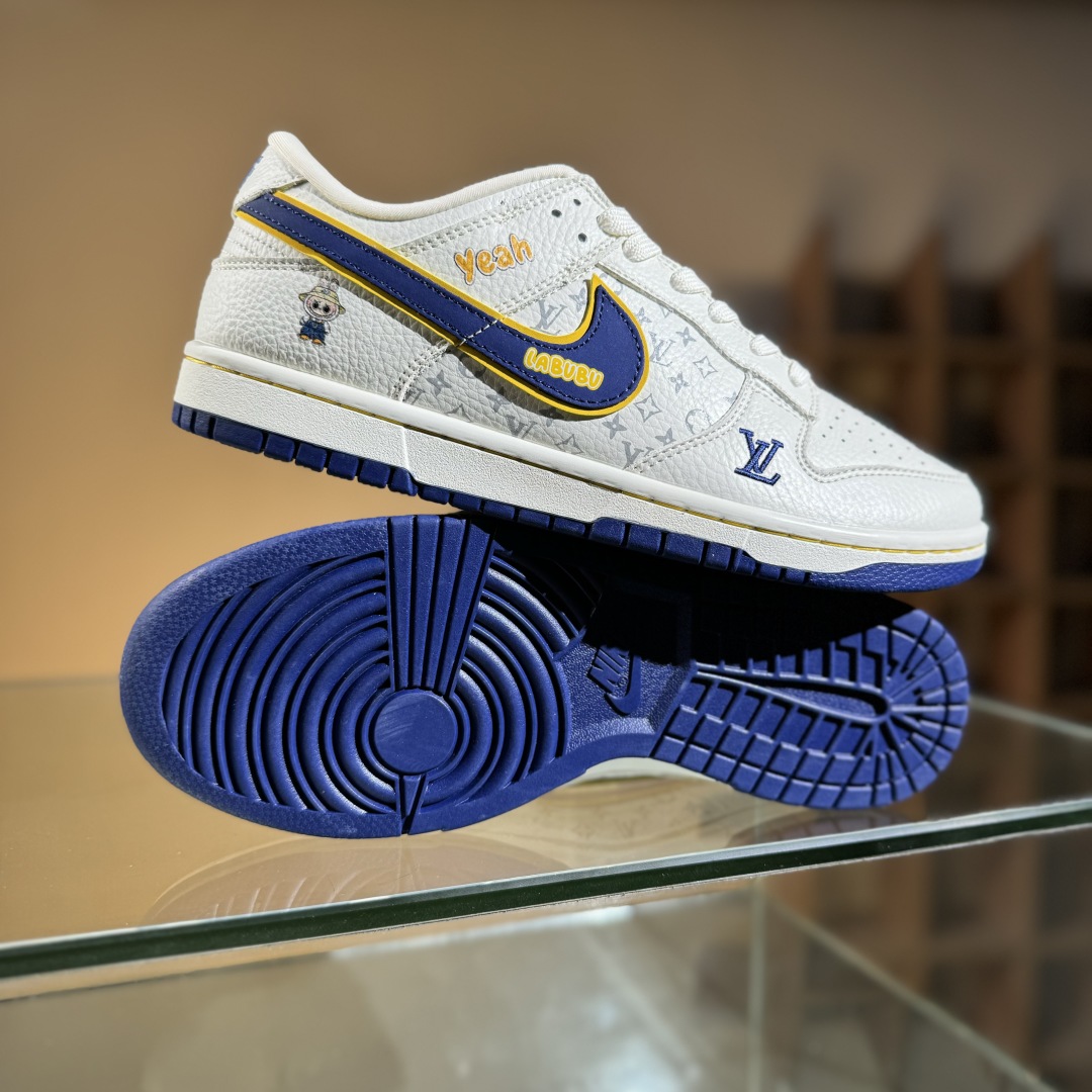 280 Nike SB Dunk Low 三方联名 白蓝 高端定制 低帮休闲板鞋 SC0601-457