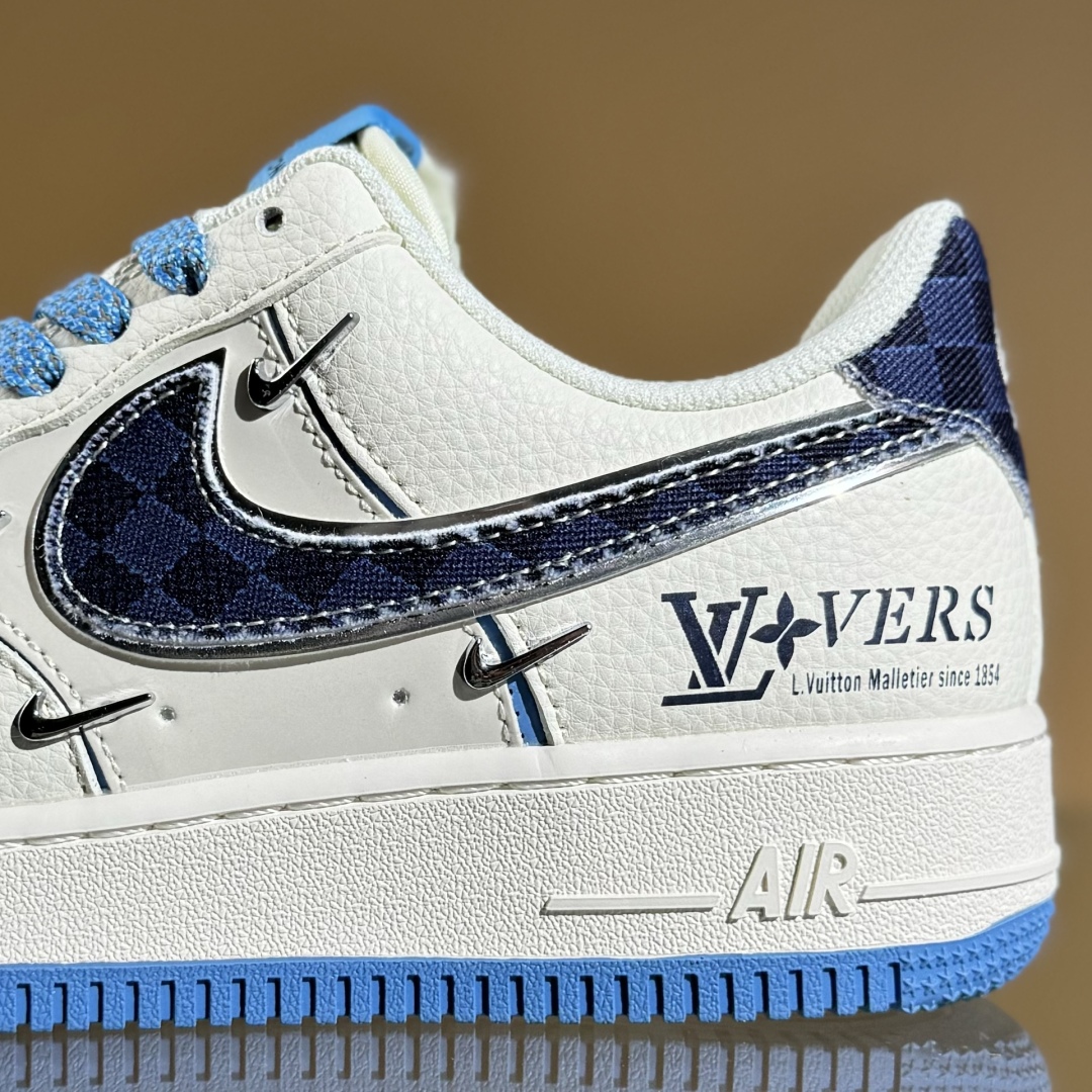 260 Nike Air Force 1'07 Low LV联名 米蓝四勾 空军一号低帮休闲板鞋 XS2869-003