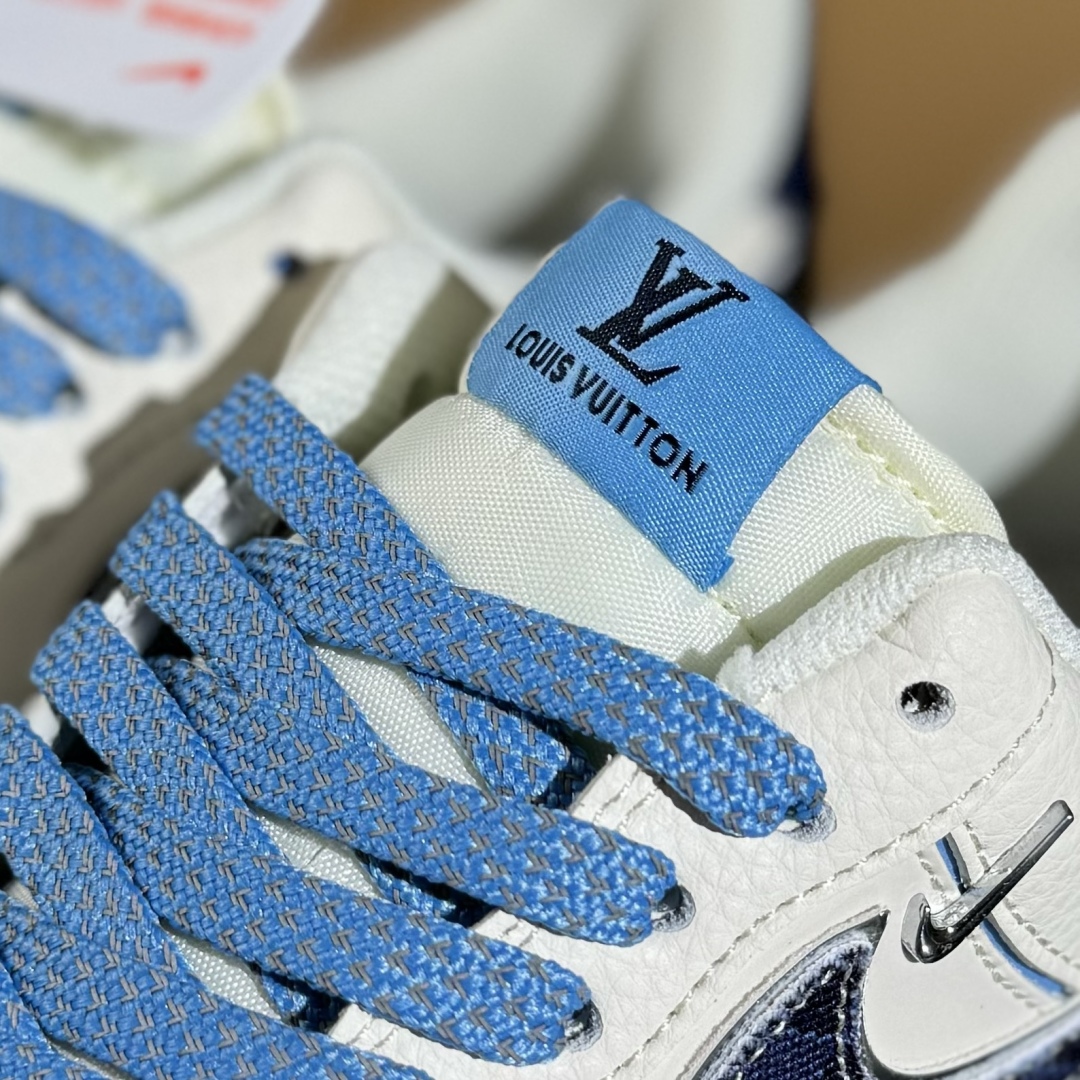 260 Nike Air Force 1'07 Low LV联名 米蓝四勾 空军一号低帮休闲板鞋 XS2869-003
