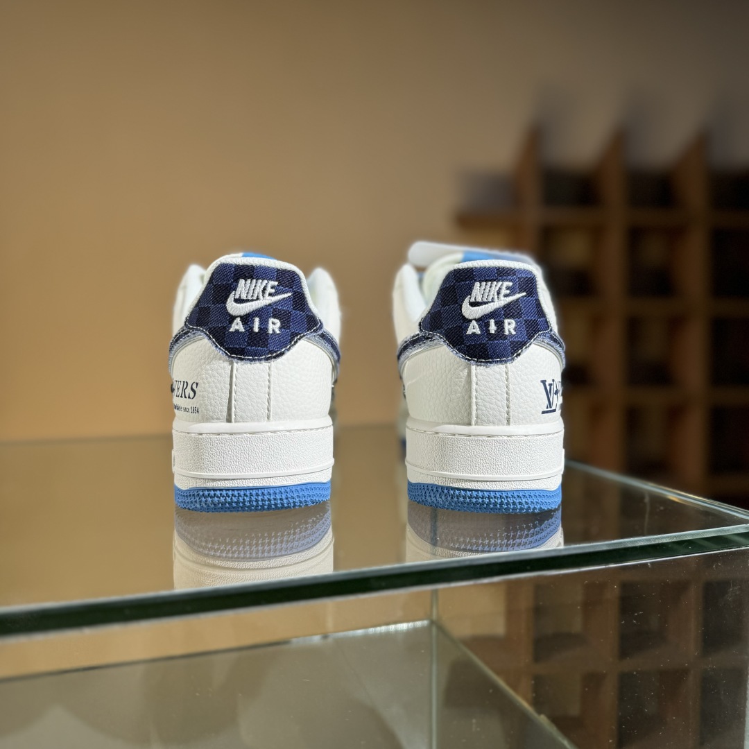 260 Nike Air Force 1'07 Low LV联名 米蓝四勾 空军一号低帮休闲板鞋 XS2869-003