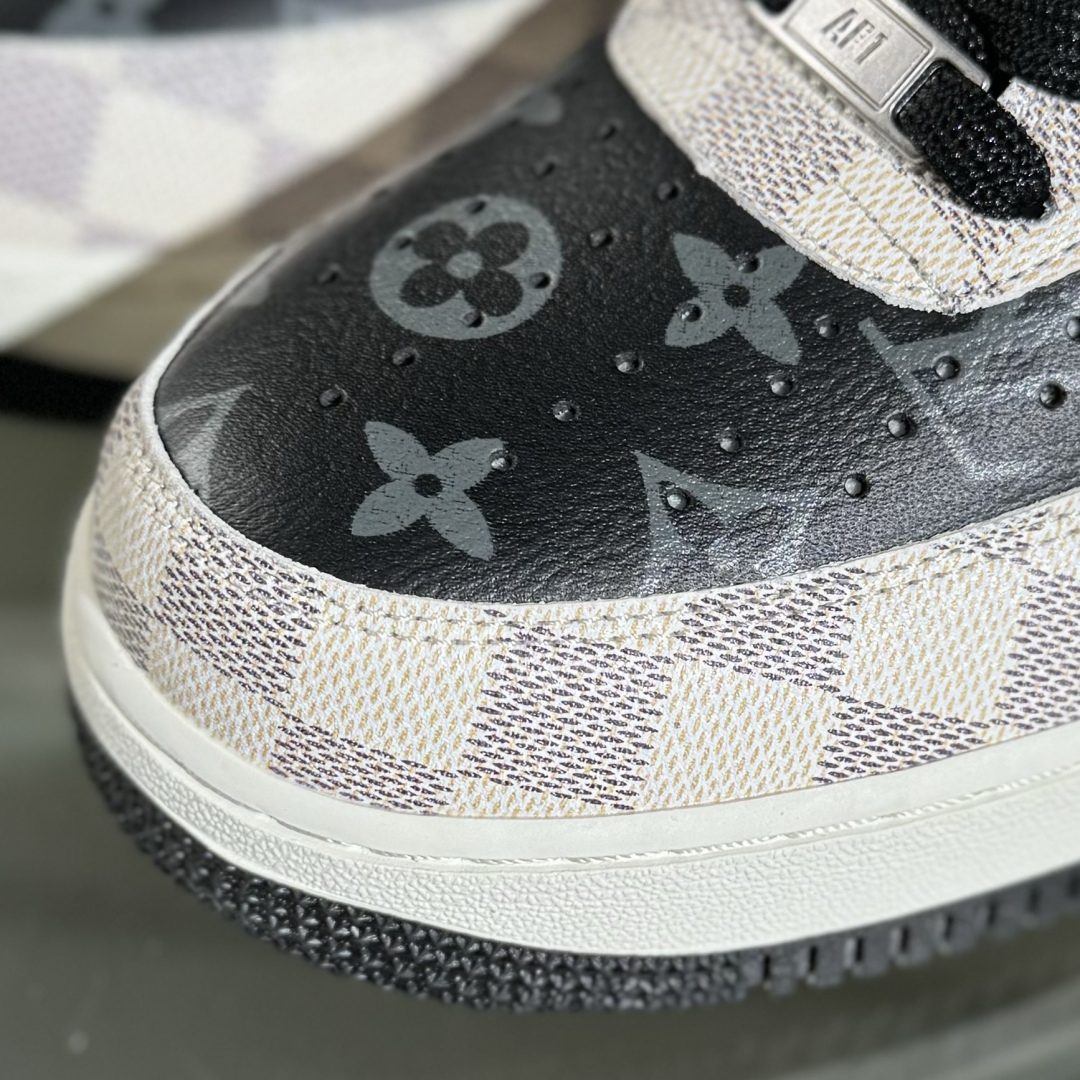 260 Nike Air Force 1'07 Low LV联名 格纹雾灰 空军一号低帮休闲板鞋 SC0601-562