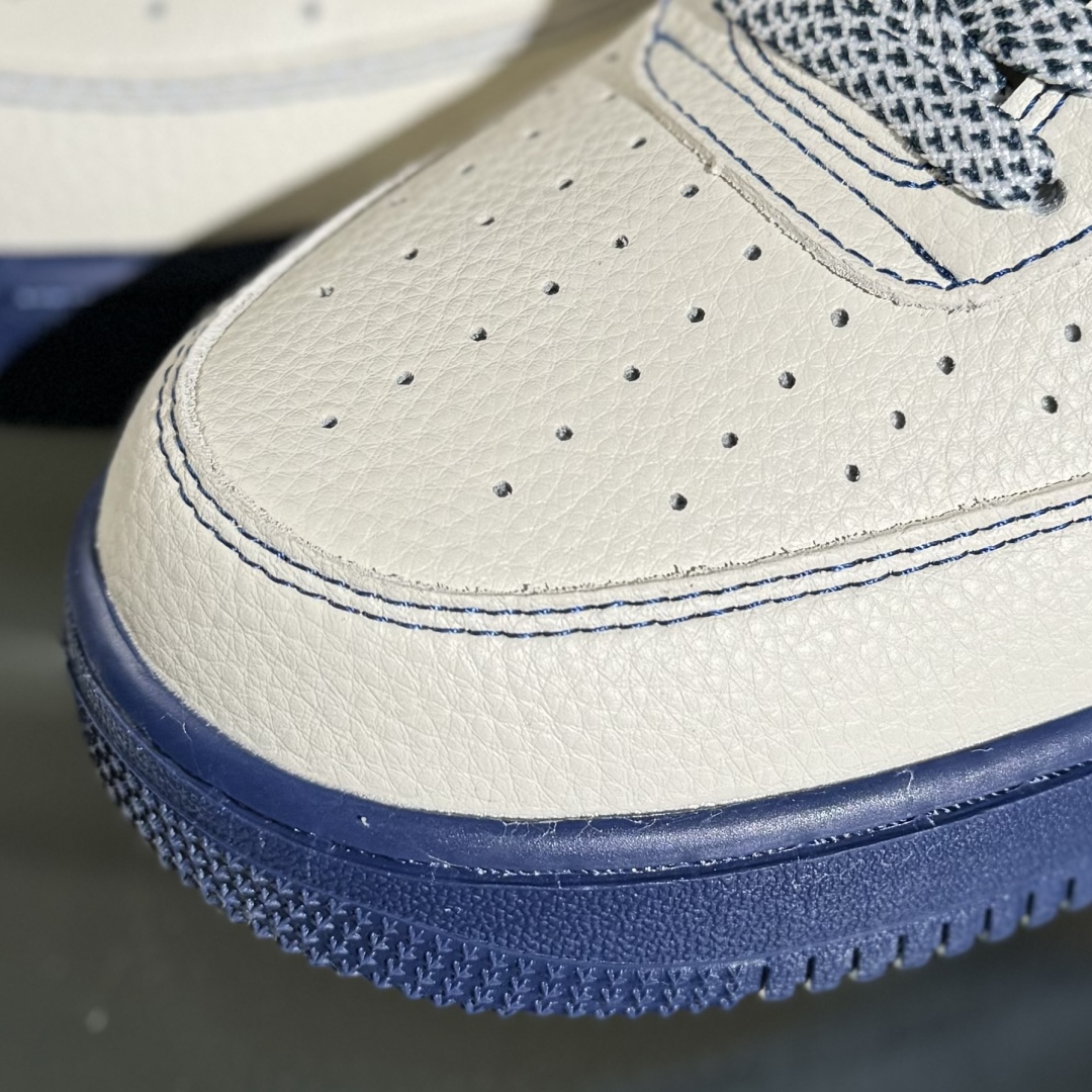 260 Nike Air Force 1'07 Low MLB联名 米蓝线反光 空军一号低帮休闲板鞋 KJ1688-010