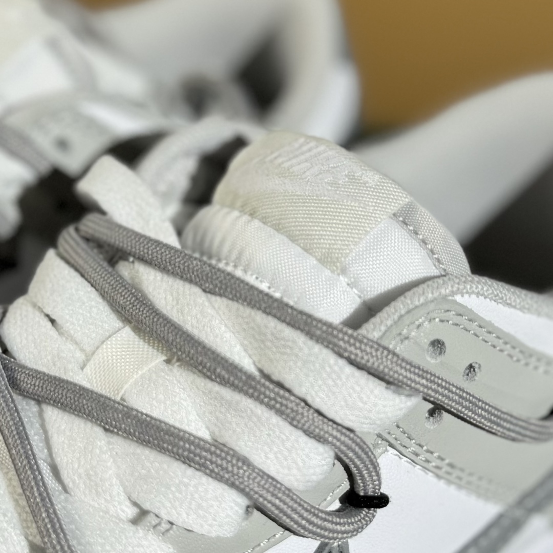220 Nike SB Dunk Low 白灰 绑带 低帮休闲板鞋 DD1391-103