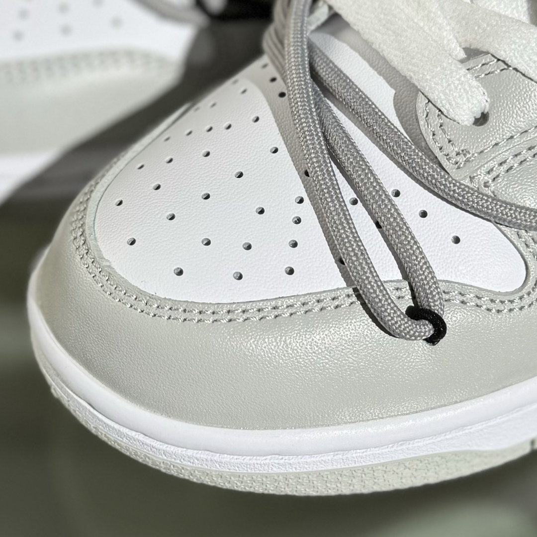 220 Nike SB Dunk Low 白灰 绑带 低帮休闲板鞋 DD1391-103