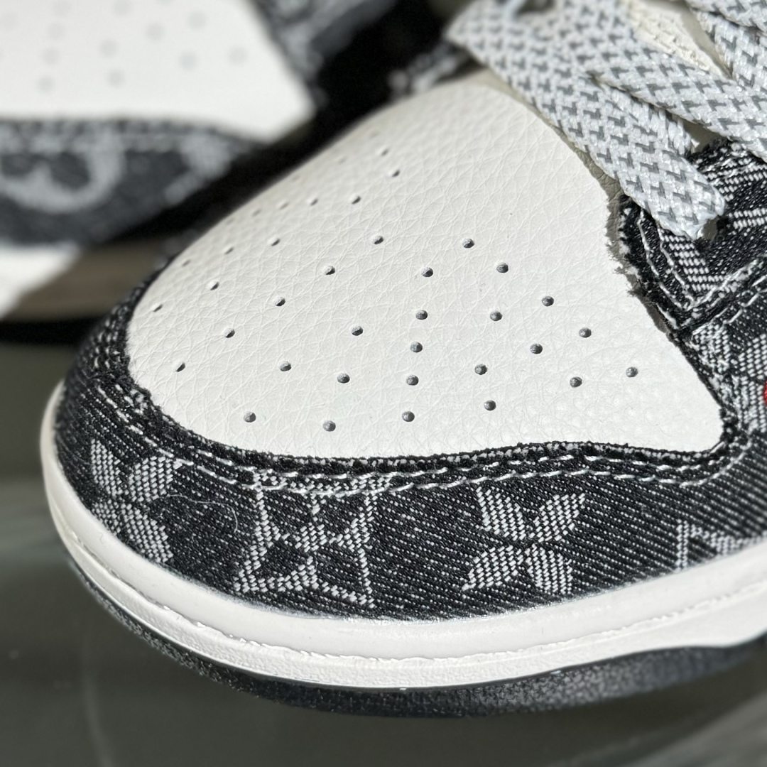 280 Nike SB Dunk Low LV联名 双小勾牛仔  低帮休闲板鞋 YX5066-378