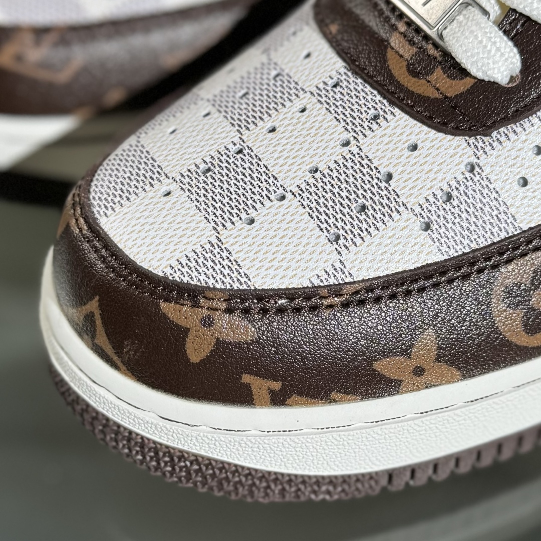 260 Nike Air Force 1'07 Low LV联名 经典咖啡棕 空军一号低帮休闲板鞋 SC0601-558