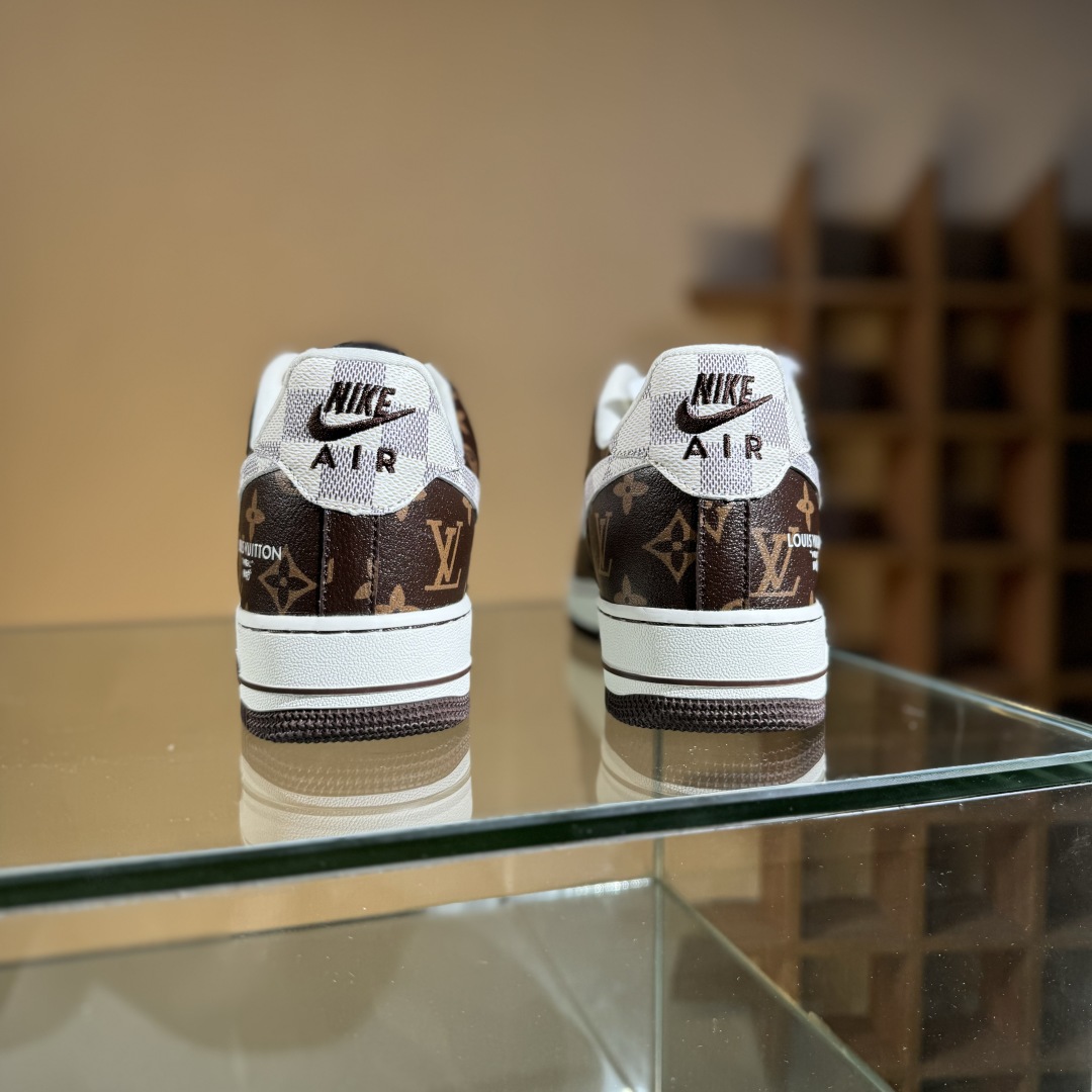 260 Nike Air Force 1'07 Low LV联名 经典咖啡棕 空军一号低帮休闲板鞋 SC0601-558