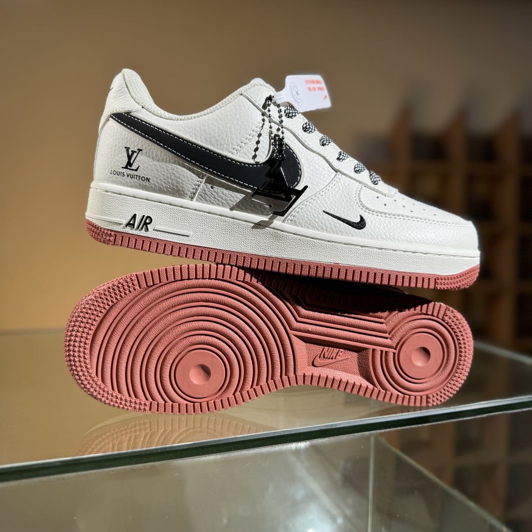 260 Nike Air Force 1'07 Low LV联名 米黑勾生胶 空军一号低帮休闲板鞋 CS5288-020
