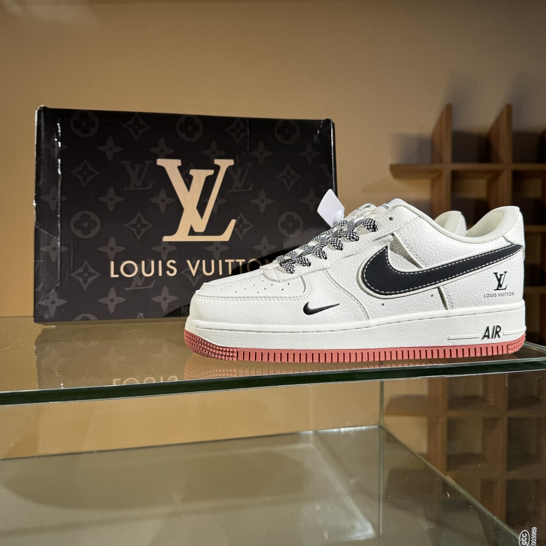 260 Nike Air Force 1'07 Low LV联名 米黑勾生胶 空军一号低帮休闲板鞋 CS5288-020