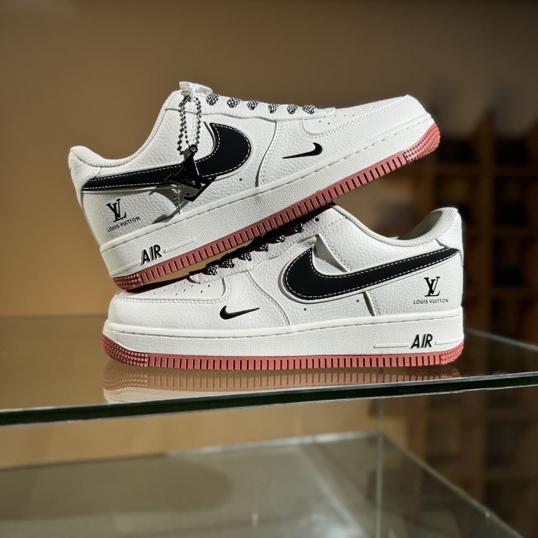 260 Nike Air Force 1'07 Low LV联名 米黑勾生胶 空军一号低帮休闲板鞋 CS5288-020