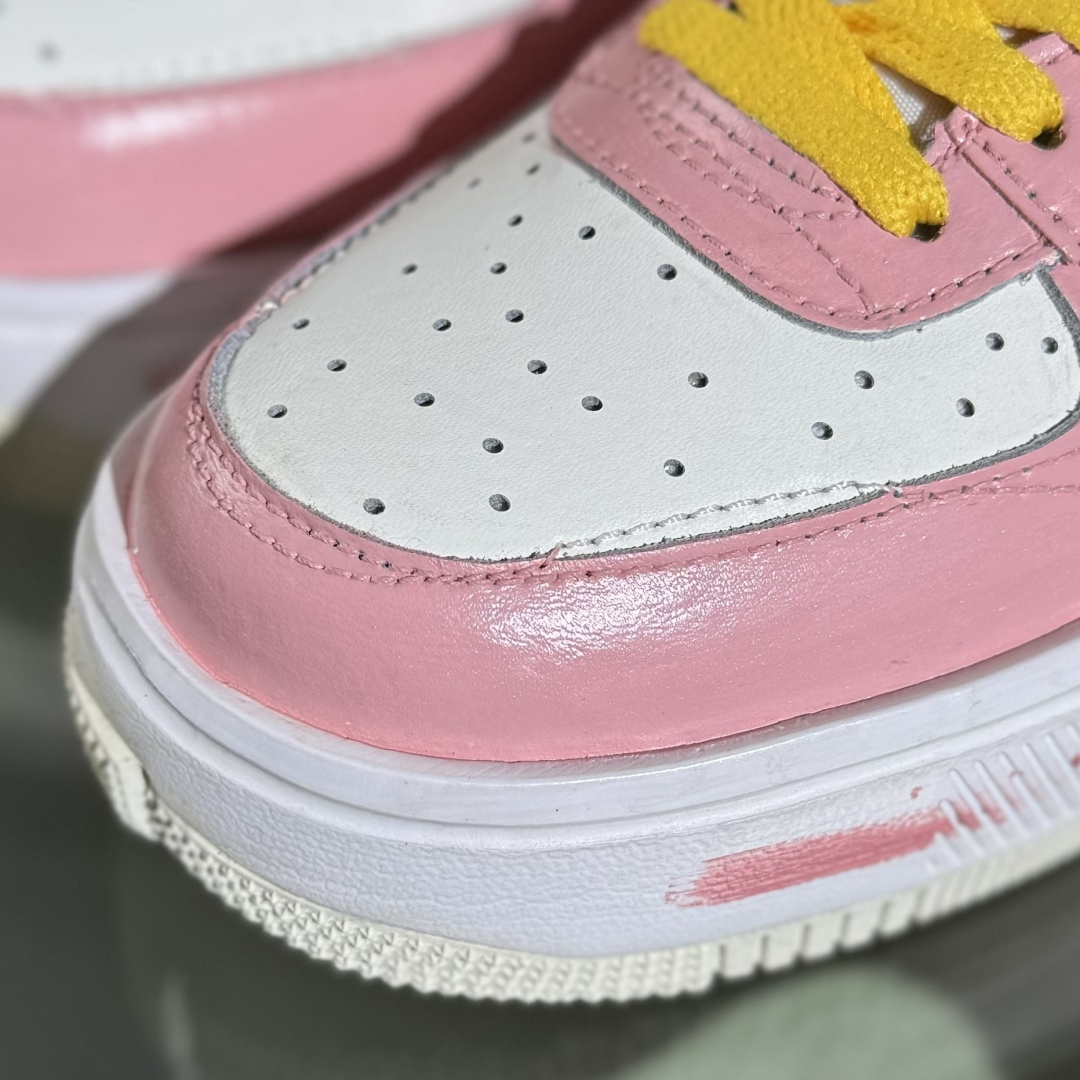 260 Nike Air Force 1 Fontanka ”Pixel Sweetheart” 手绘涂鸦 像素甜心 空军一号定制板鞋 DV3211-001