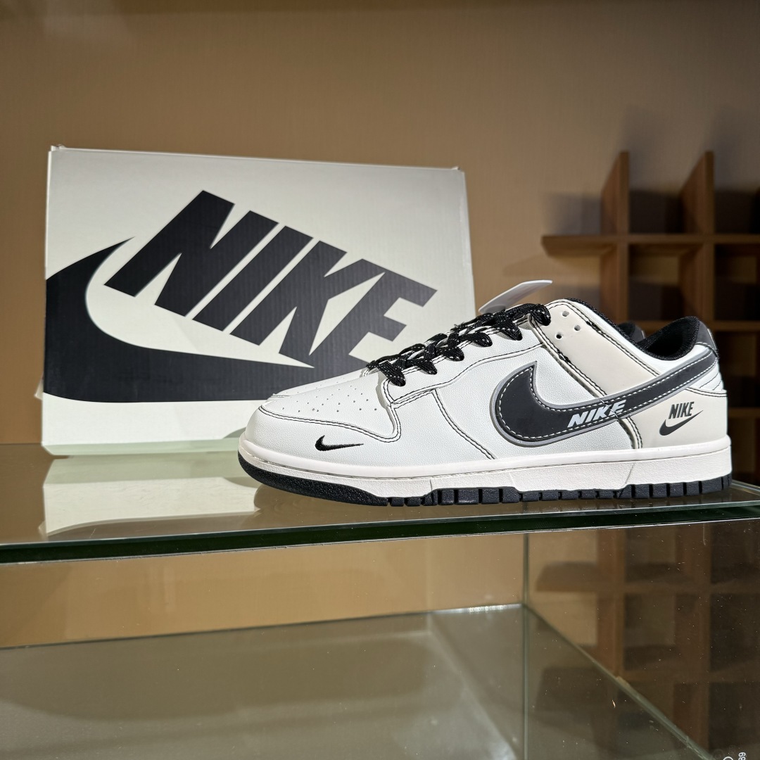 280 XC版Nike SB Dunk Low“ NIKE联名——黑灰边勾”  低帮休闲板鞋  CS1688-116