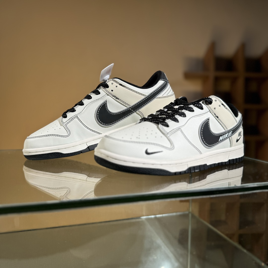280 XC版Nike SB Dunk Low“ NIKE联名——黑灰边勾”  低帮休闲板鞋  CS1688-116