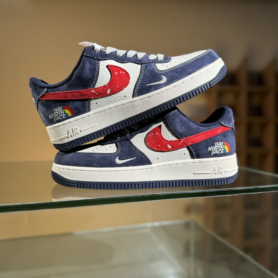 260 Nike Air Force 1 Low 07 x The North Face 蓝白红小勾满天星 HS8068-045