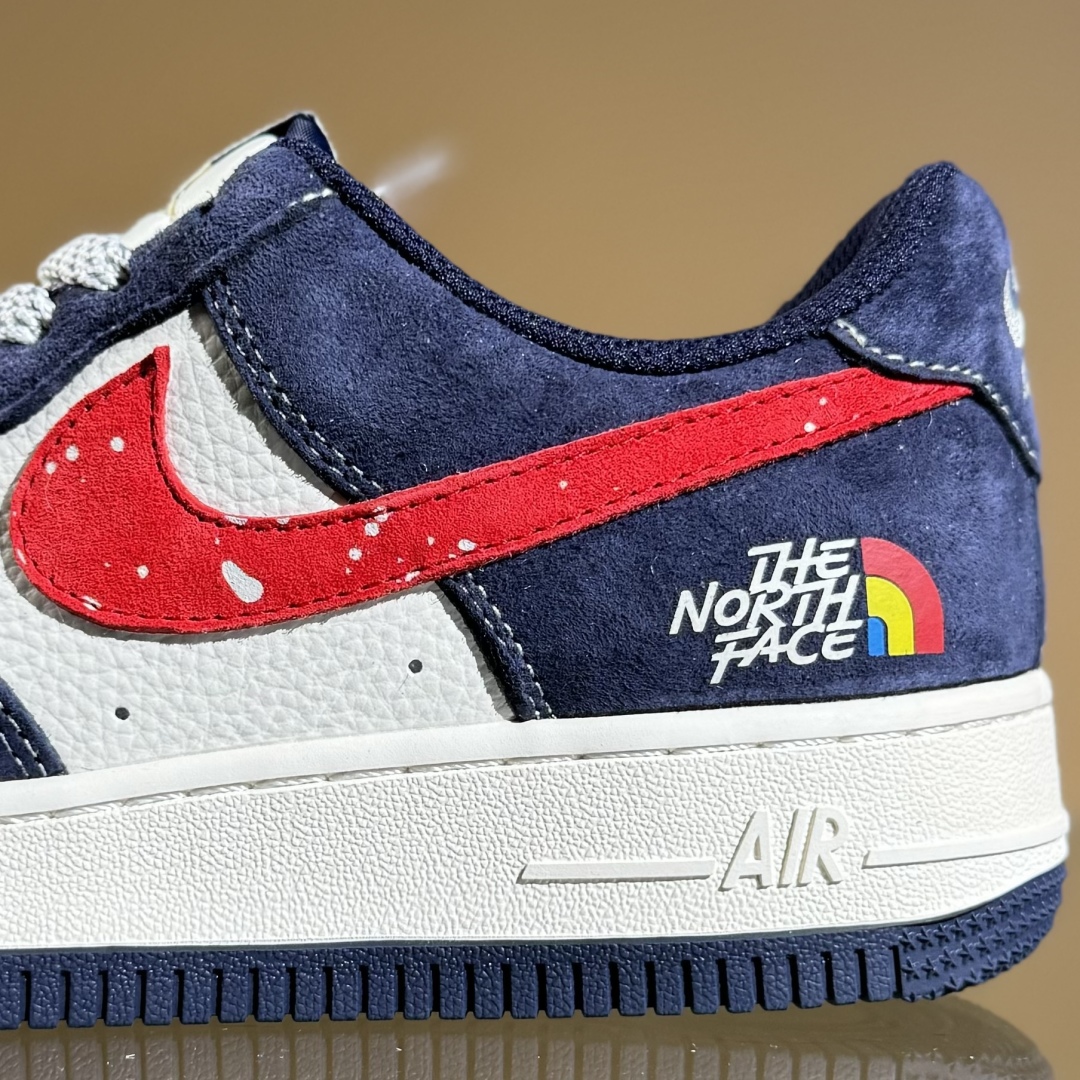 260 Nike Air Force 1 Low 07 x The North Face 蓝白红小勾满天星 HS8068-045