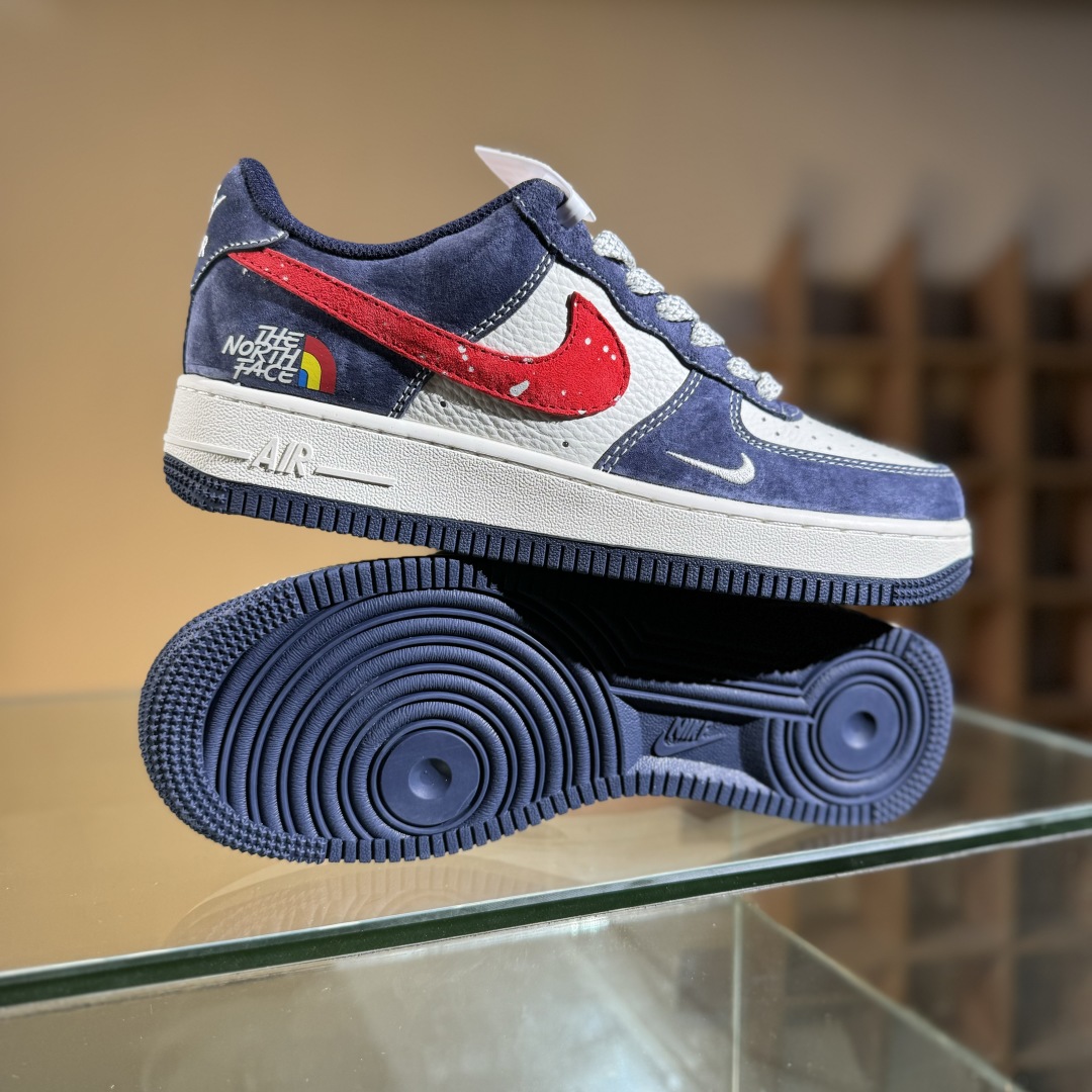 260 Nike Air Force 1 Low 07 x The North Face 蓝白红小勾满天星 HS8068-045