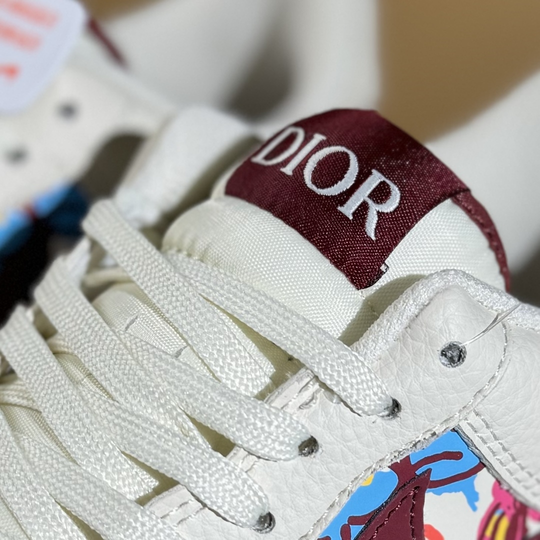 260 Nike Air Force 1 Low 07 x DIOR 白红小勾 HJ3318-002