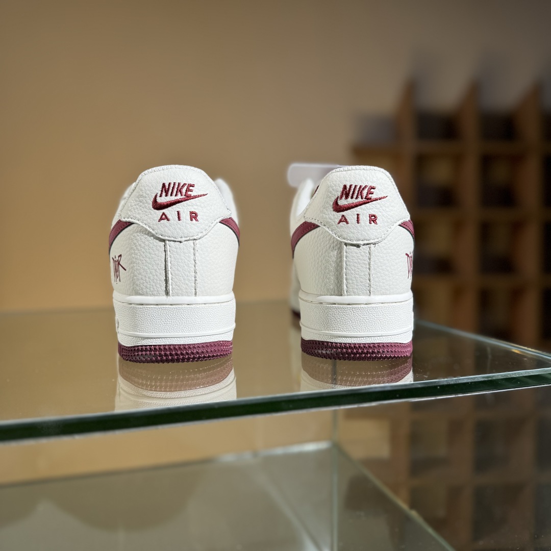 260 Nike Air Force 1 Low 07 x DIOR 白红小勾 HJ3318-002