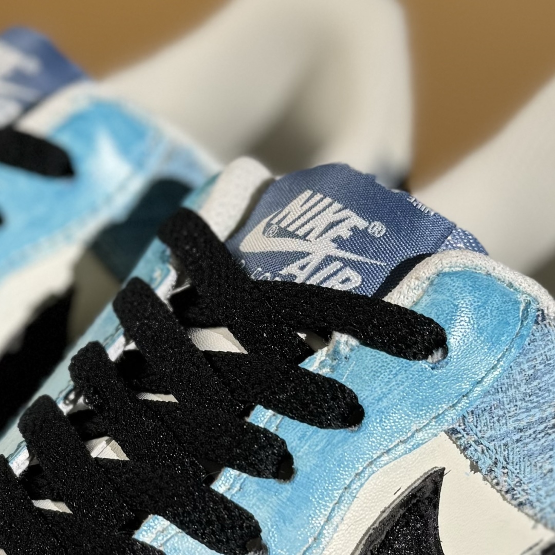 260 Nike Air Force 1 Low 07 蓝白牛仔补丁 FB0607-770