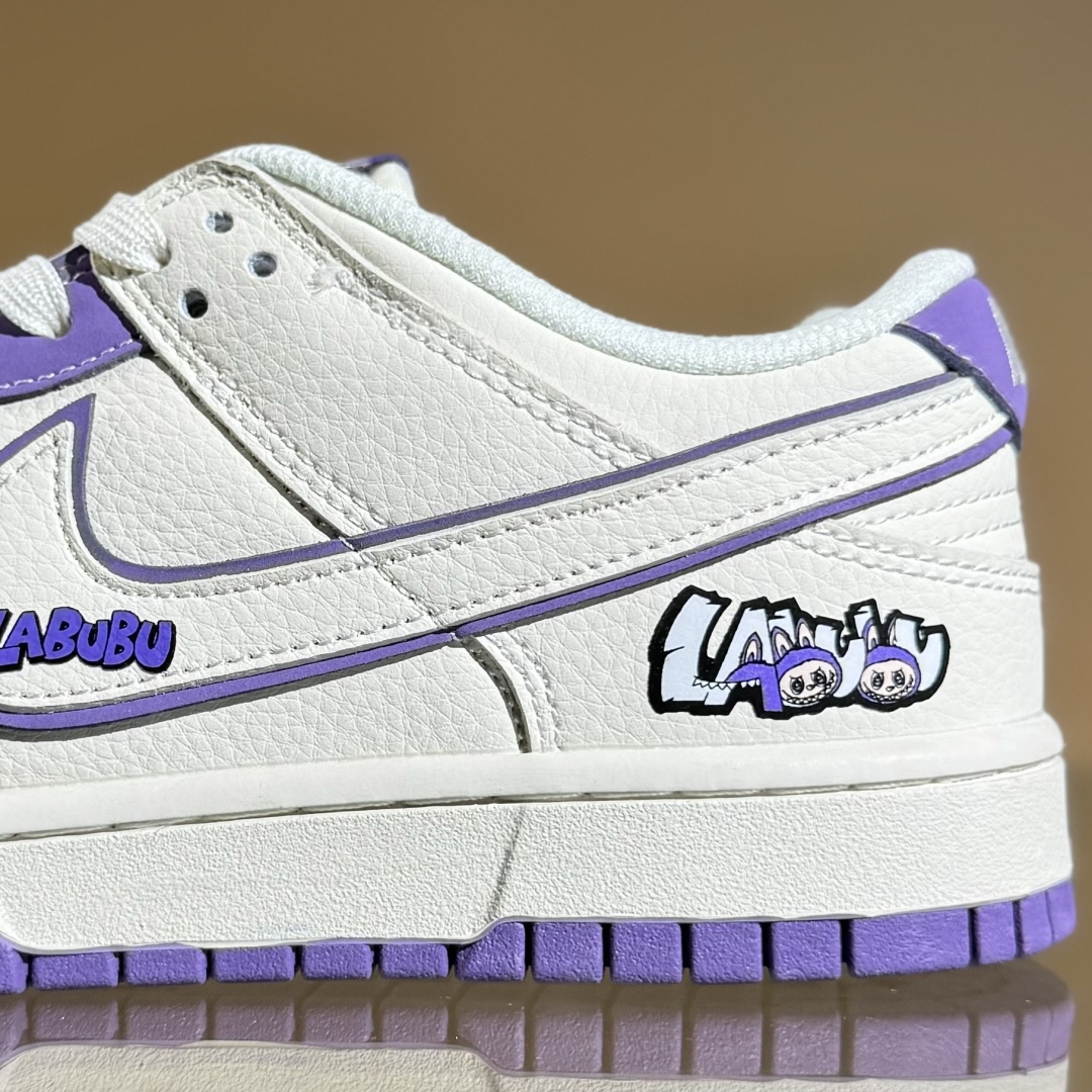 260 NIKE SB Dunk Low RETRO x LABUBU 紫白 DS6608-007
