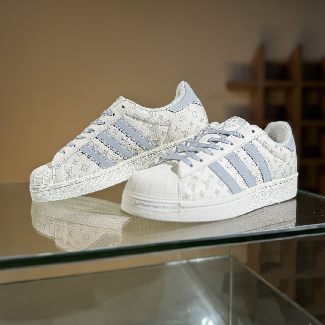 240 AD Originals Superstar x Louis Vuitt米灰 DS0012
