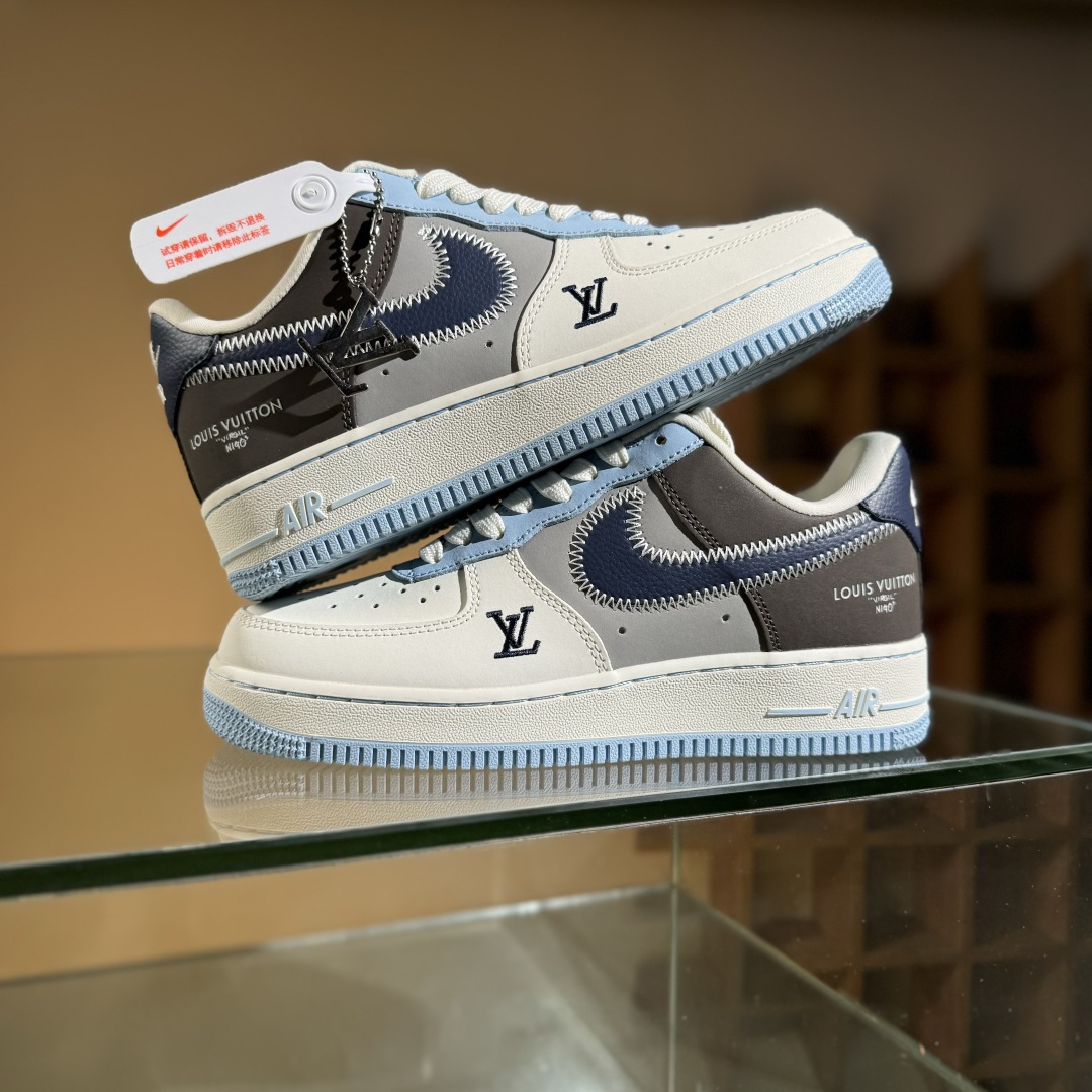 260 Nike Air Force 1'07 Low LV联名 彩色拼接 空军一号低帮休闲板鞋 SC0601-560
