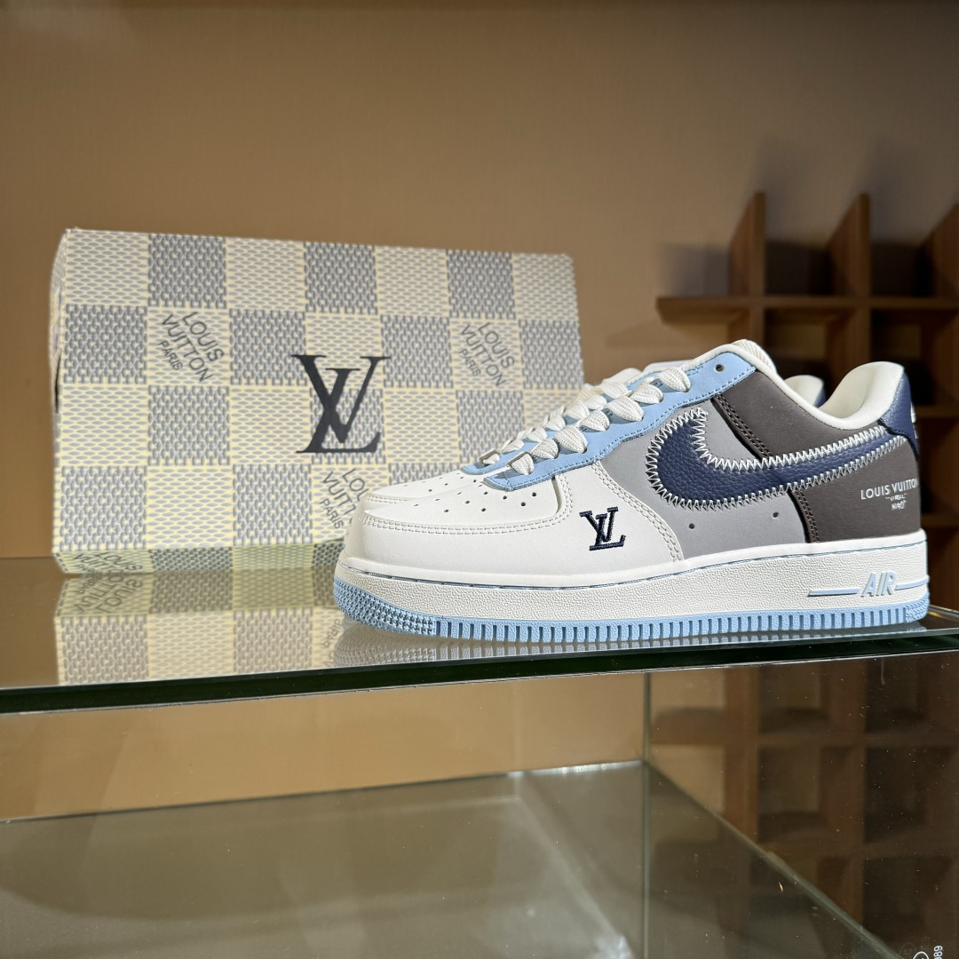 260 Nike Air Force 1'07 Low LV联名 彩色拼接 空军一号低帮休闲板鞋 SC0601-560