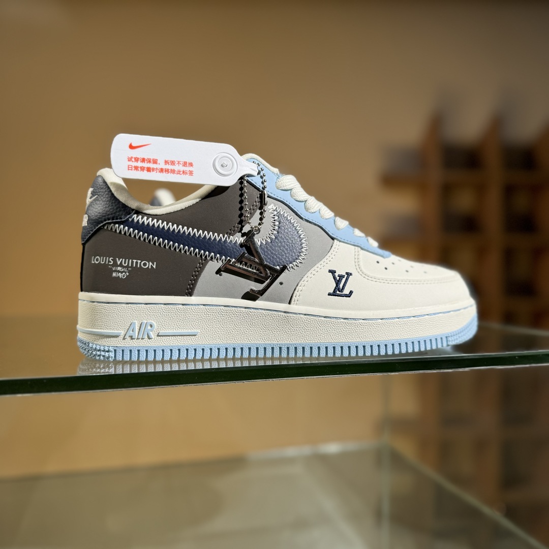 260 Nike Air Force 1'07 Low LV联名 彩色拼接 空军一号低帮休闲板鞋 SC0601-560