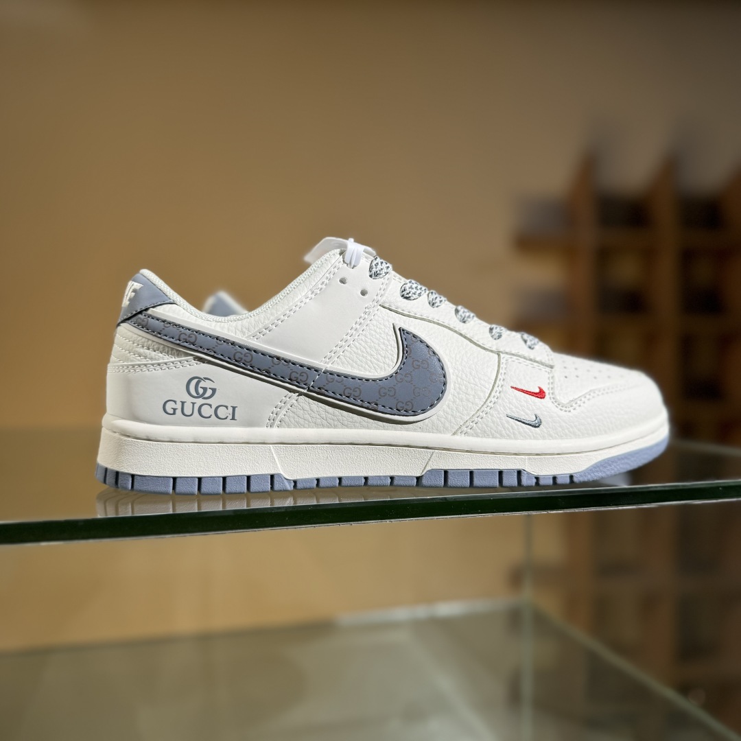 280 Nike SB Dunk Low 古驰联名 灰花勾  低帮休闲板鞋 CS1688-121