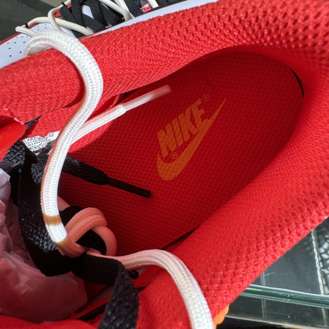 220 Nike SB Dunk Low 白黑红 绑带 低帮休闲板鞋 DD1391-602