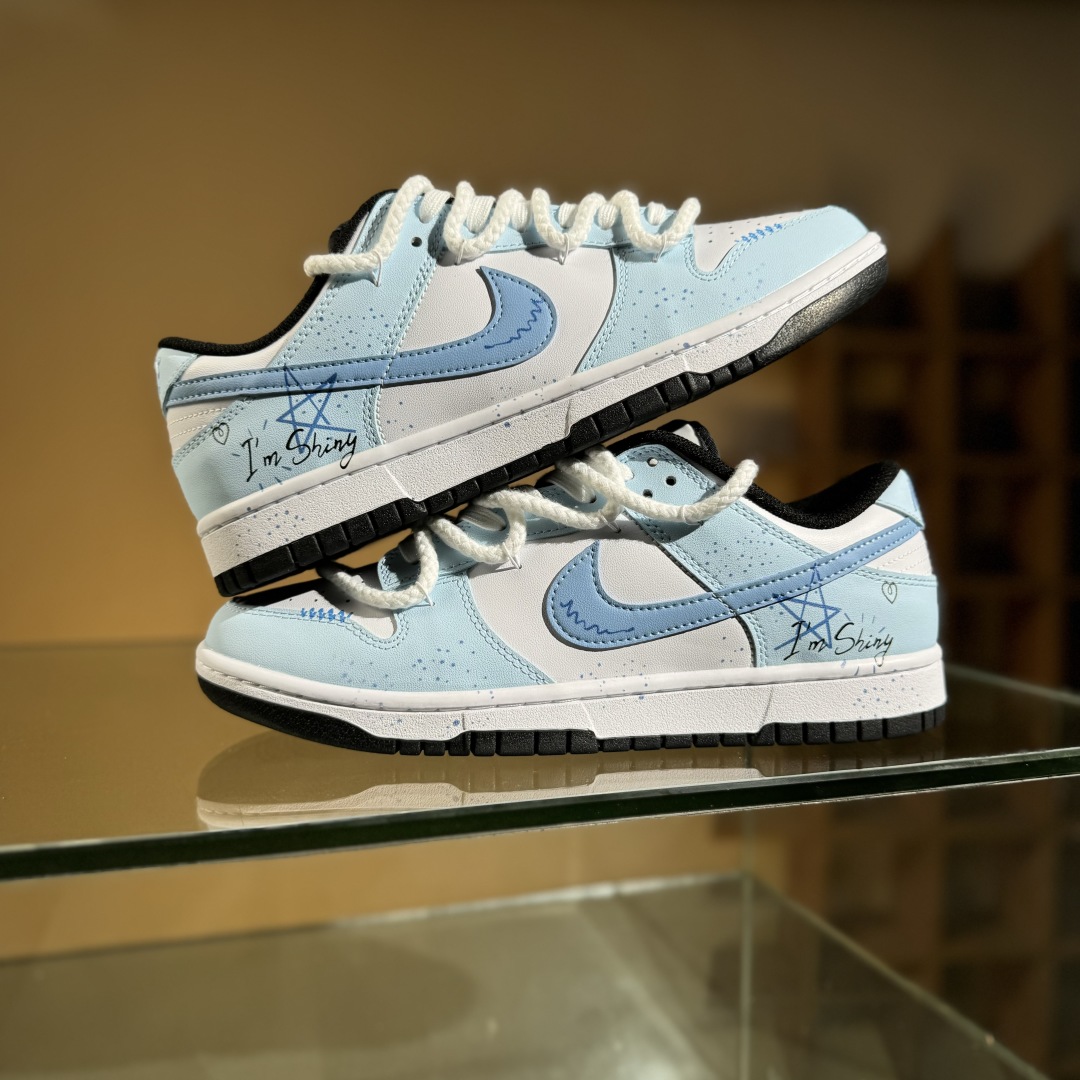280 Nike SB Dunk Low 蓝色海洋 绑带低帮休闲板鞋 DD1503-101