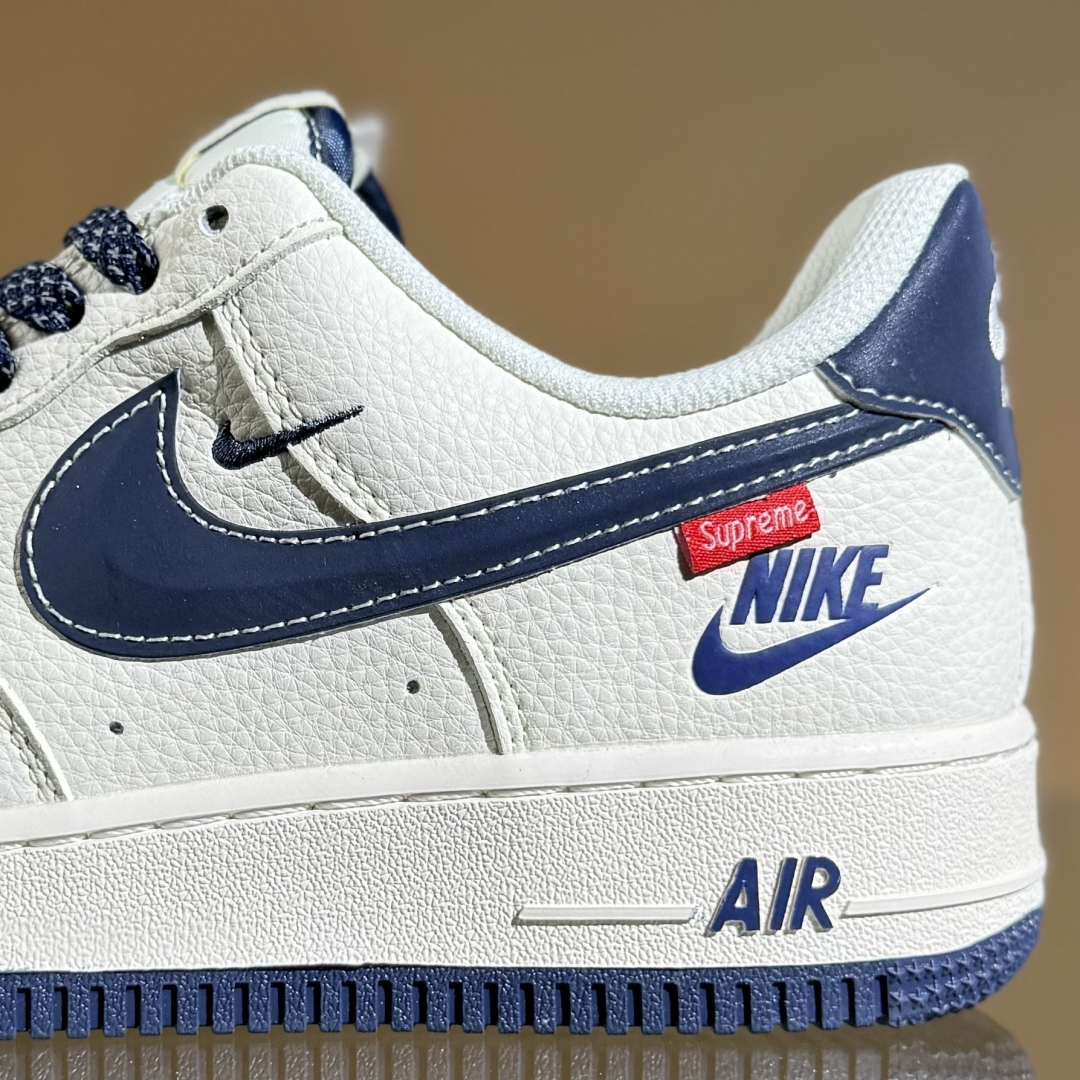 260 Nike Air Force 1'07 Low Supreme联名 米蓝勾 空军一号低帮休闲板鞋 HH7518-071