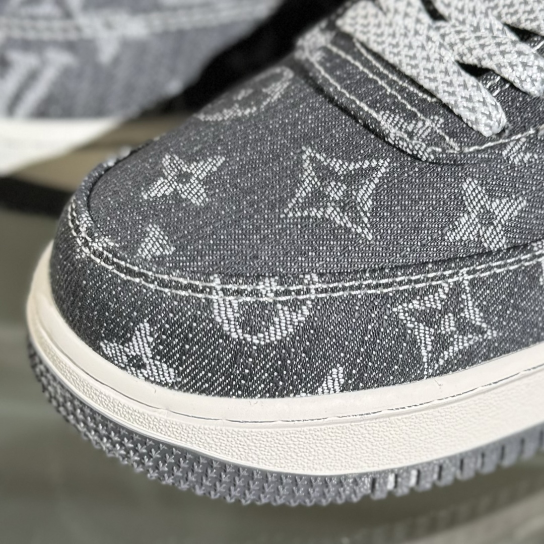 260 Nike Air Force 1'07 Low LV联名 黑牛仔 空军一号低帮休闲板鞋 ZD1988-003