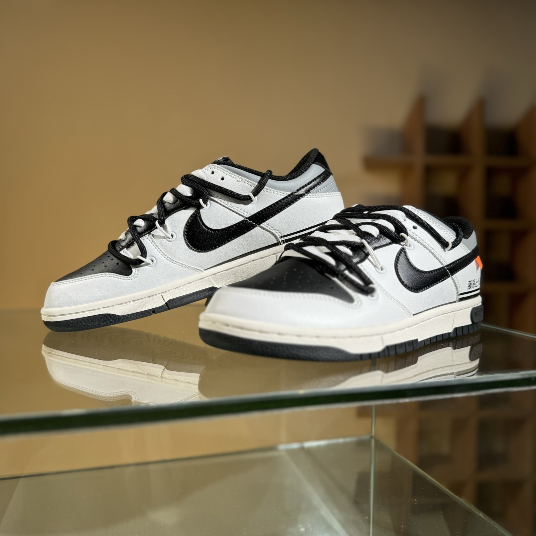 220 Nike SB Dunk Low 藤原浩 绑带 低帮休闲板鞋 DD1391-100