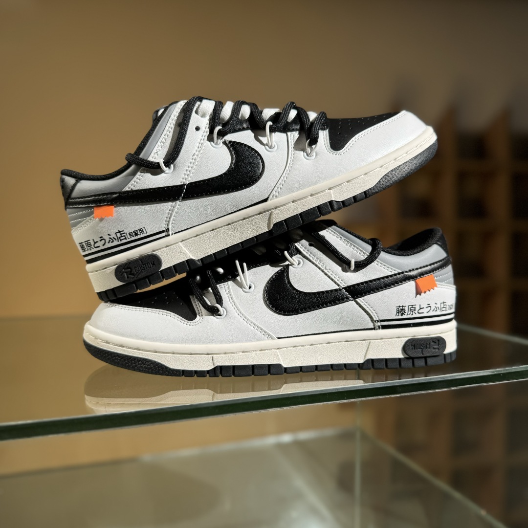 220 Nike SB Dunk Low 藤原浩 绑带 低帮休闲板鞋 DD1391-100