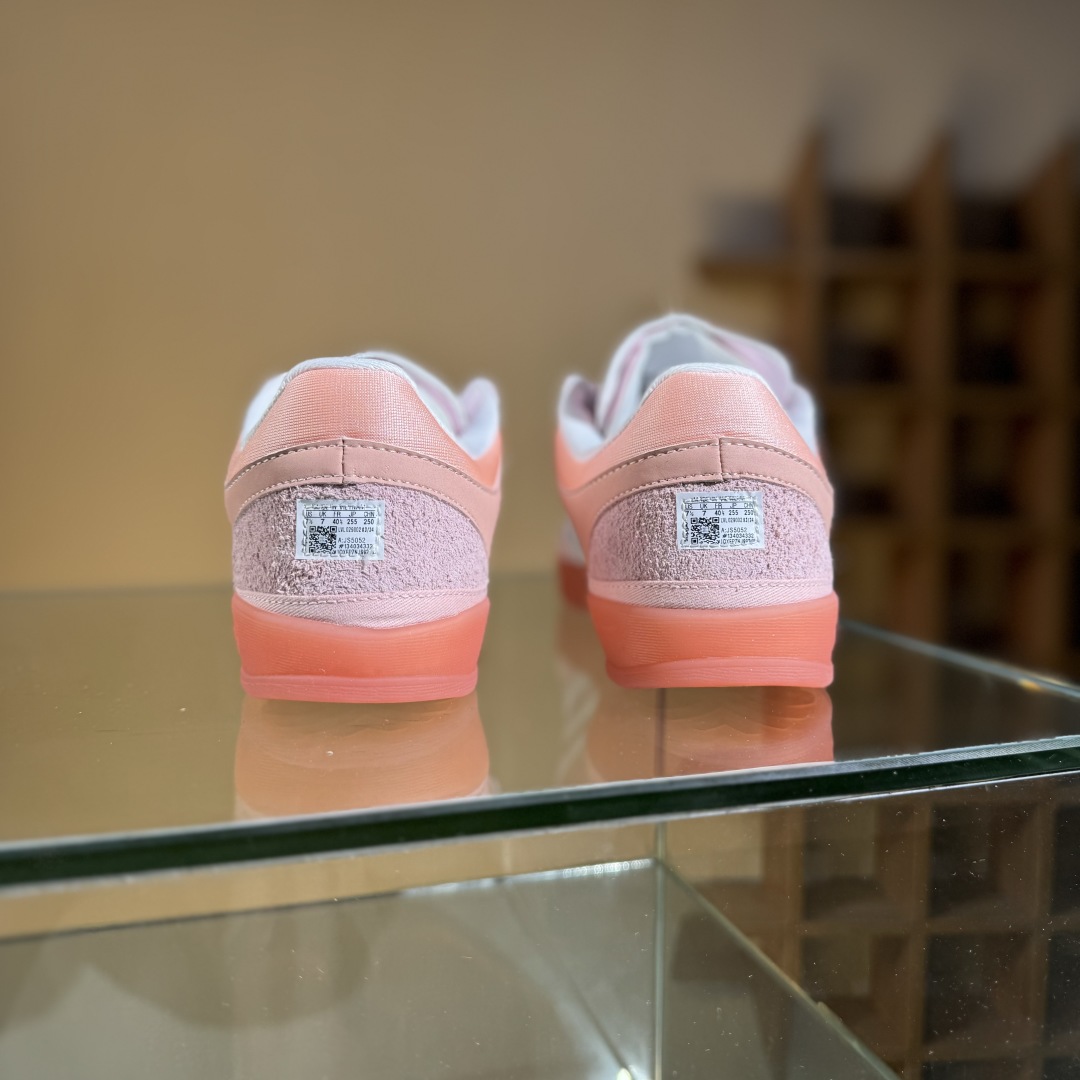200 J版 Bad Bunny x AdidGazelle Indoor JS5052 联名款 三叶草复古休闲防滑耐磨低帮板鞋